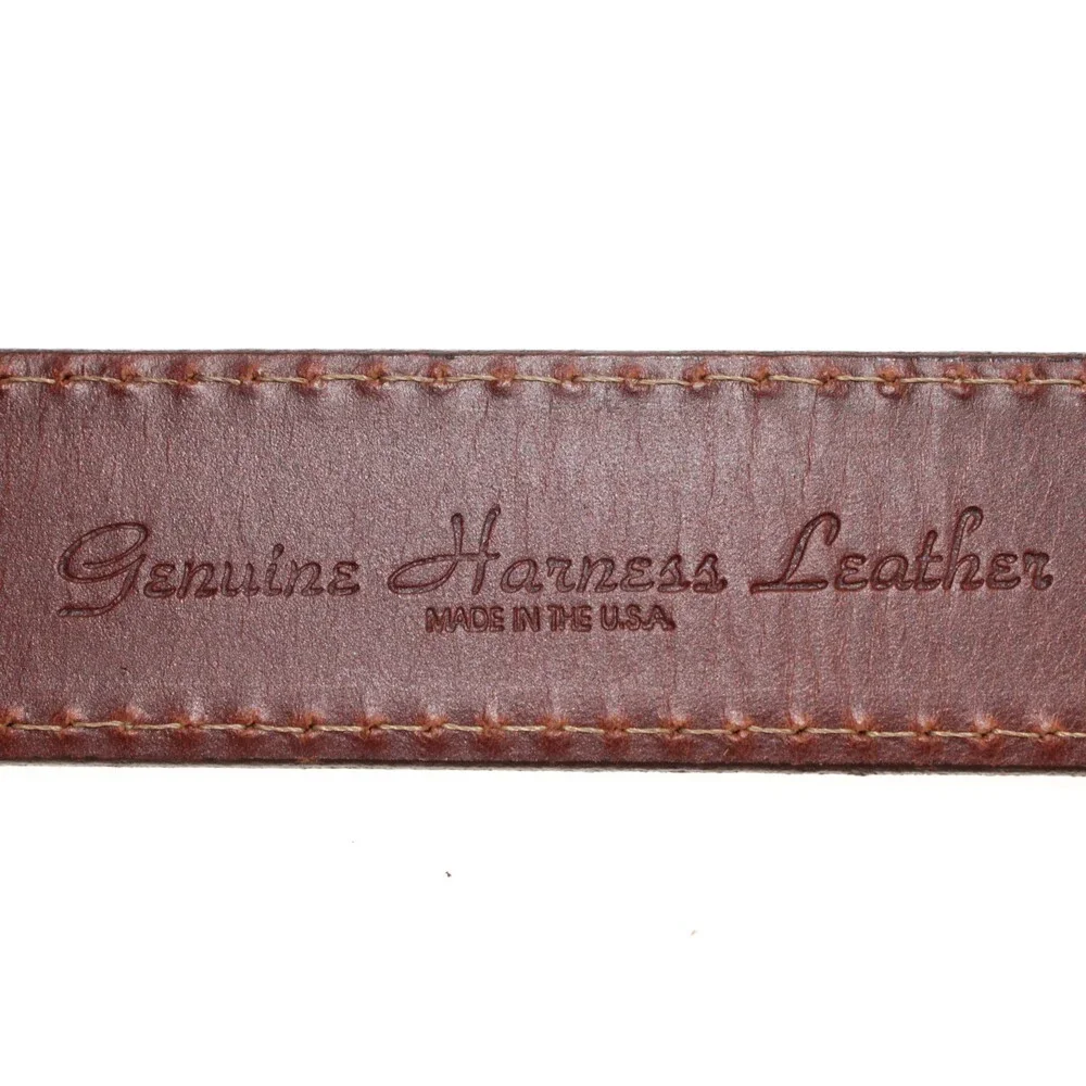 Torino Leather Company NWT Classic Belt Size 40 US in Solid Brown Leather